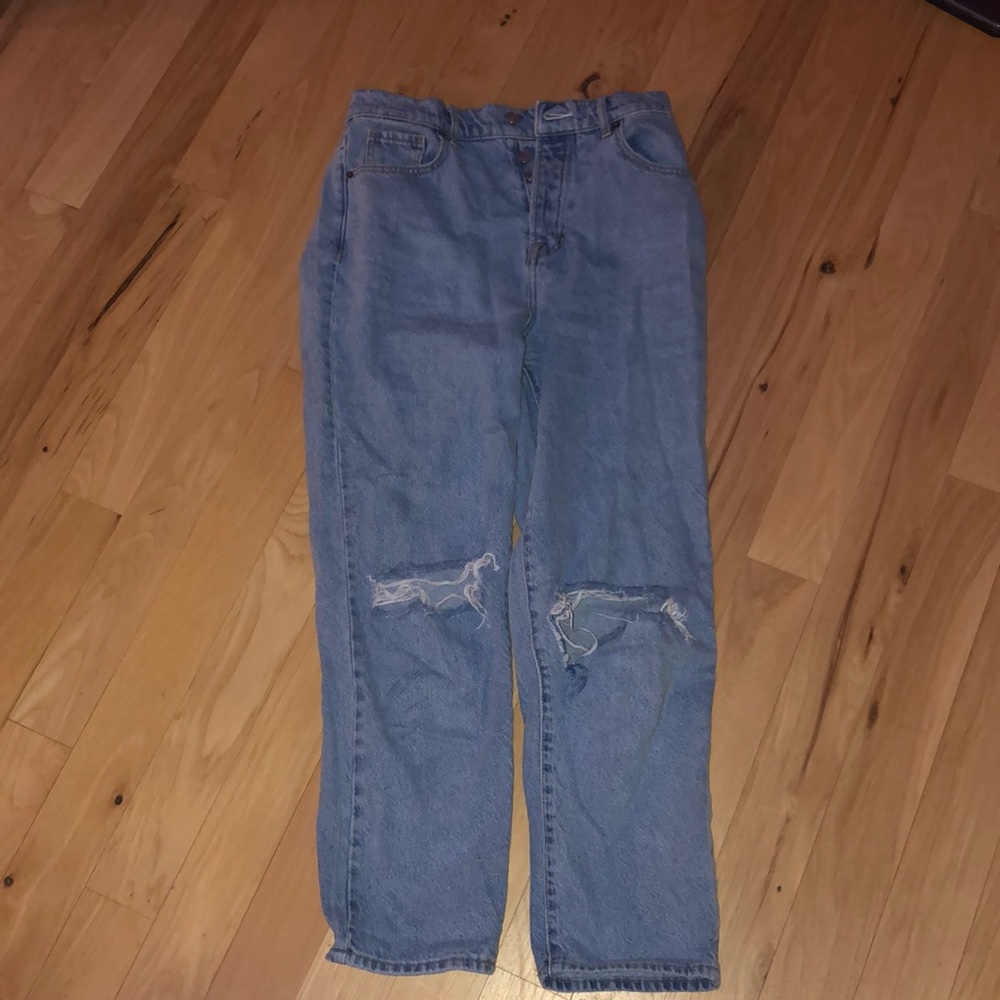 PACSUN straight leg mom jean